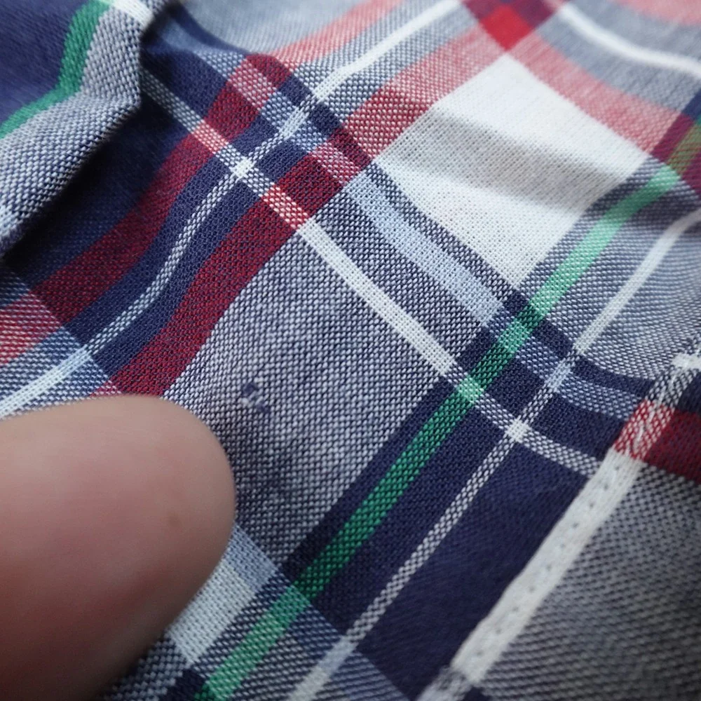 Brooks Brothers Shirt Mens L Blue Red Plaid 346 OCBD Long Sleeve Button Down Top